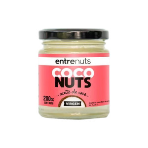 Aceite De Coco Virgen Sin Tacc X 200 Ml - Entrenuts